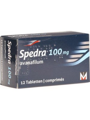 Spedra 100 mg. 12 tablets